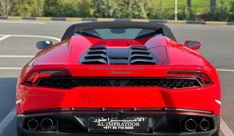 
								LAMBORGHINI HURACAN SPYDER full									