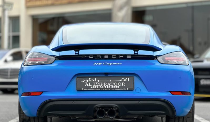 
								PORSCHE CAYMAN 718 full									