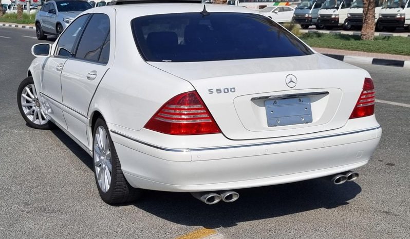 
								Mercedes Benz S500 2005 full									